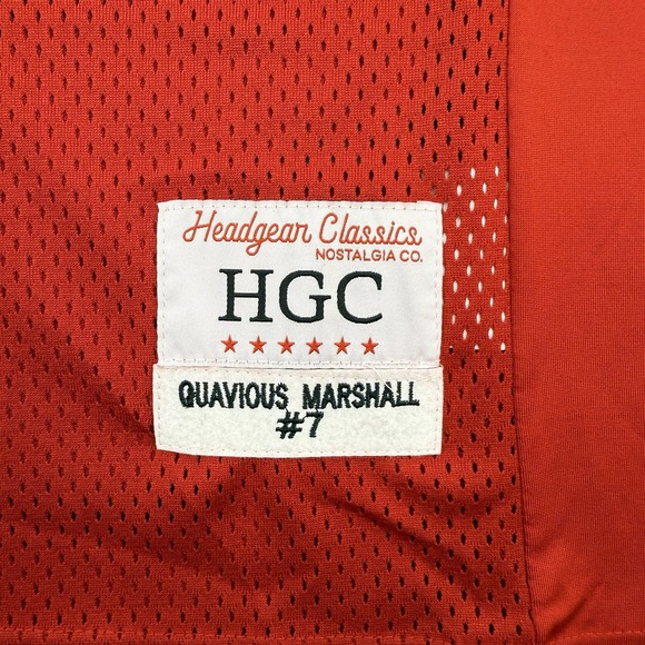 Headgear Classics Jersey Mens Quavious Marshall High School Football Medium - Picture 2 of 9